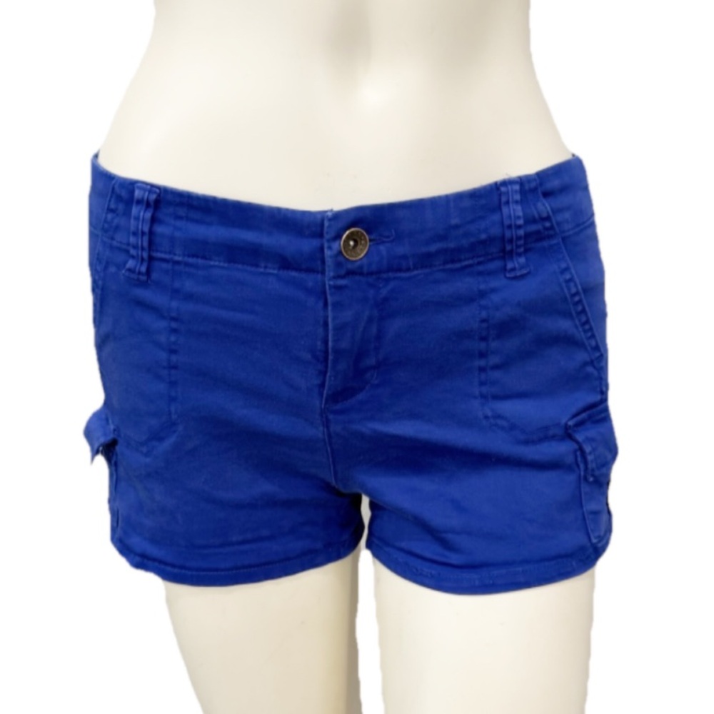 GUESS Blue Cargo Shorts | Size 26 | Stretch Utility